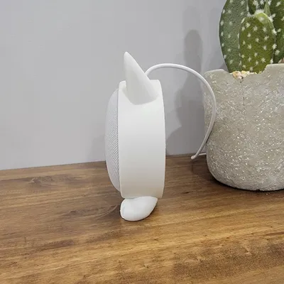 Chân đế Google Home Nest Mini hình mèo dễ thương