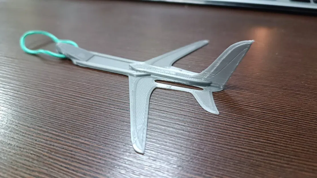 Máy bay cánh bằng Rubber Band Glider - Mô hình in 3D bay nhanh - Image 1