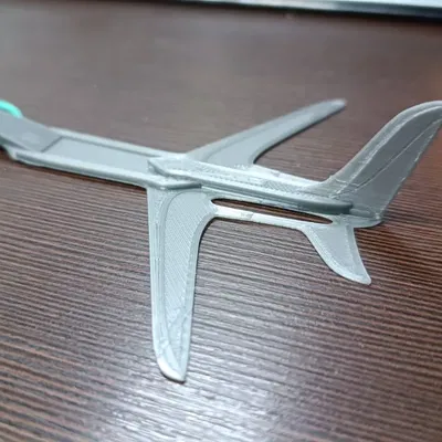 Máy bay cánh bằng Rubber Band Glider - Mô hình in 3D bay nhanh