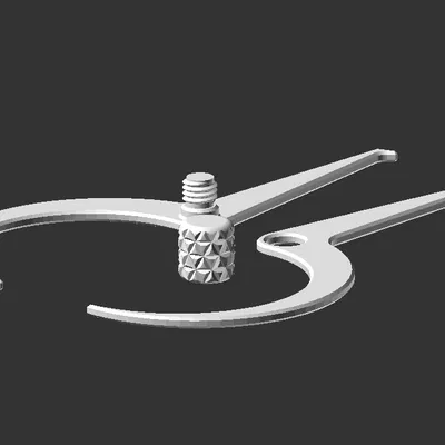 Compas đo kích thước trong ngoài Tanzmeister — Caliper