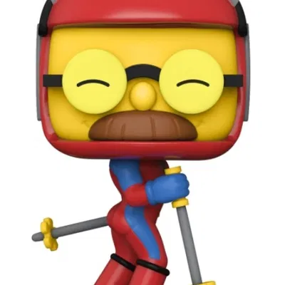Mô Hình Ned Flanders "Stupid Sexy" Trượt Tuyết Funko Pop In 3D