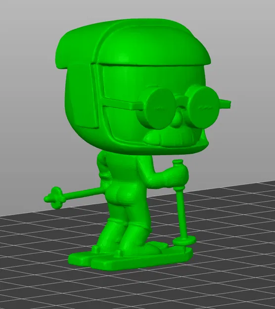 Mô Hình Ned Flanders "Stupid Sexy" Trượt Tuyết Funko Pop In 3D - Image 2