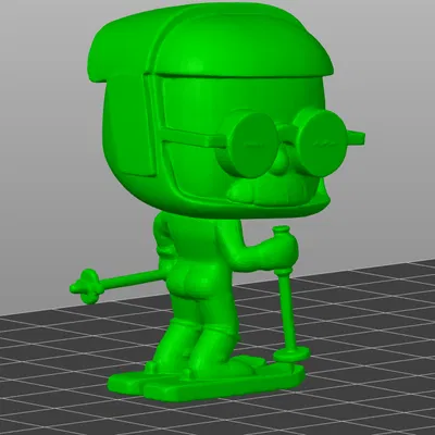 Mô Hình Ned Flanders "Stupid Sexy" Trượt Tuyết Funko Pop In 3D