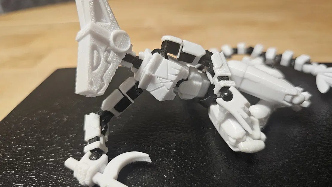 Giáp Ngực Protogen Cho Dummy 13 - Phiên Bản Hư Hại Chiến Trường - Image 3