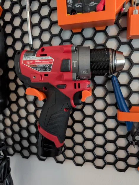 Giá treo máy khoan Milwaukee cho Tường tổ ong - Image 1