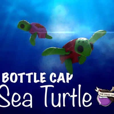 Rùa Biển Nắp Chai - Flexi Toy Animal