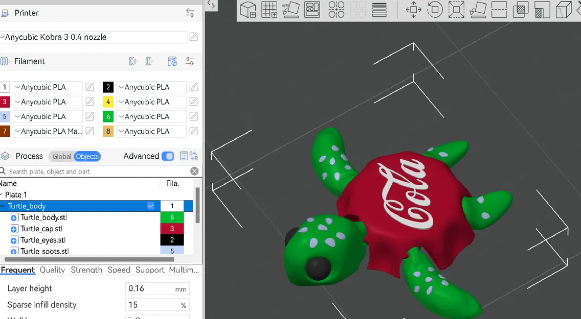 Rùa Biển Nắp Chai - Flexi Toy Animal - Image 5