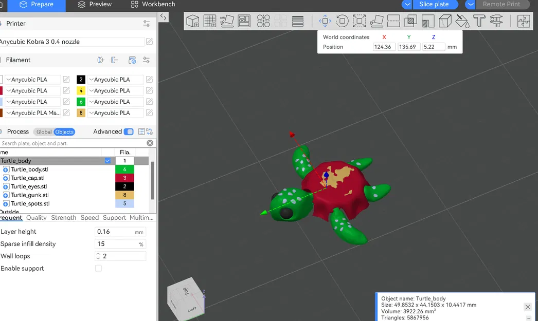 Rùa Biển Nắp Chai - Flexi Toy Animal - Image 6