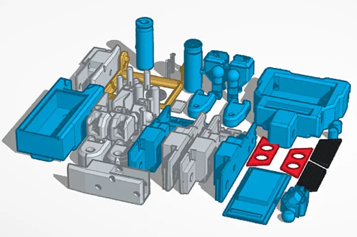 Mô Hình Soundwave Lắp Ráp In 3D - Đồ Chơi Transformers - Image 1