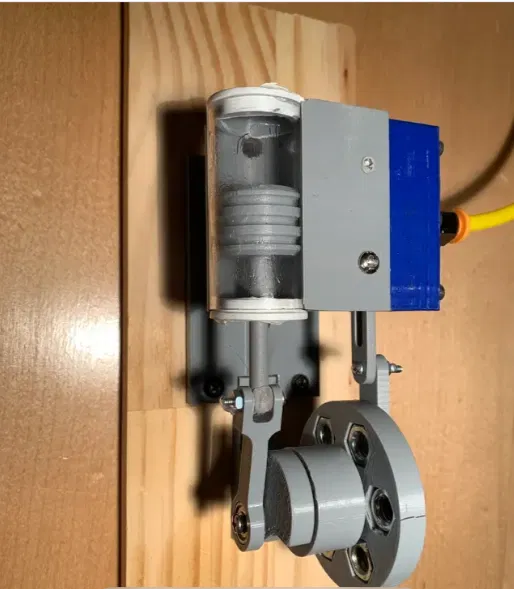 Mô hình Động cơ Hơi nước Hoạt động - Sinh viên Azam Campus Pune - Image 1