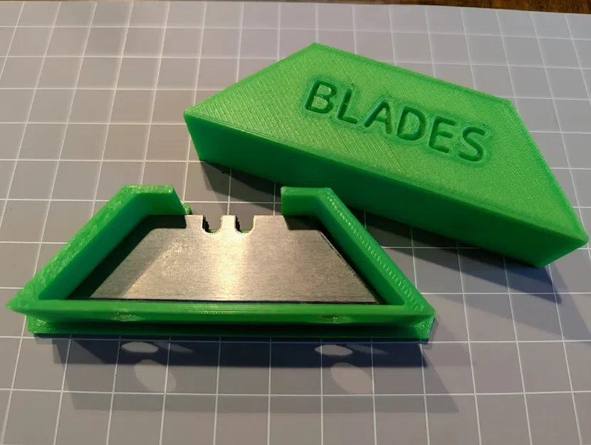Hộp đựng lưỡi dao Utility Razor Blade - Image 1