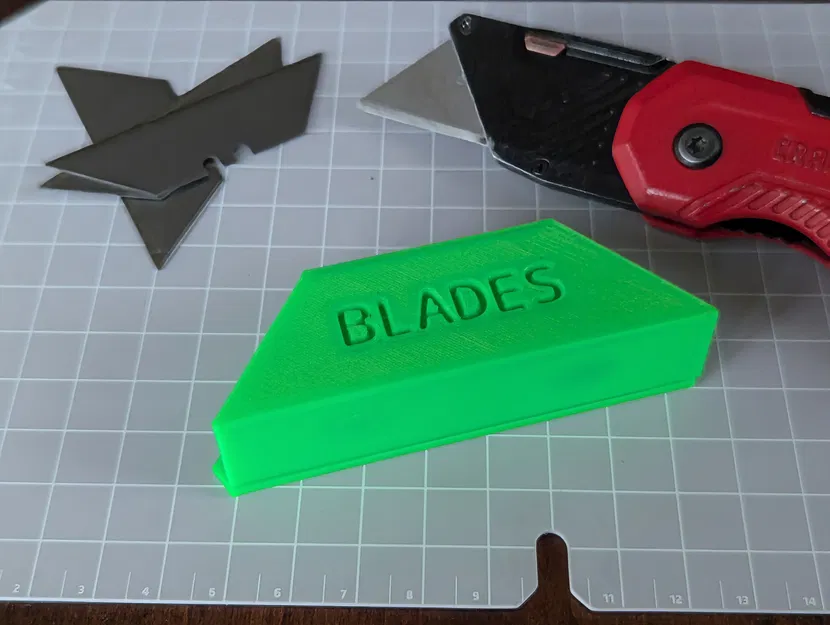 Hộp đựng lưỡi dao Utility Razor Blade - Image 2