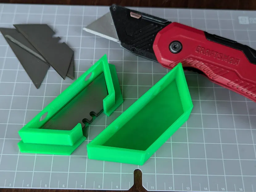 Hộp đựng lưỡi dao Utility Razor Blade - Image 3