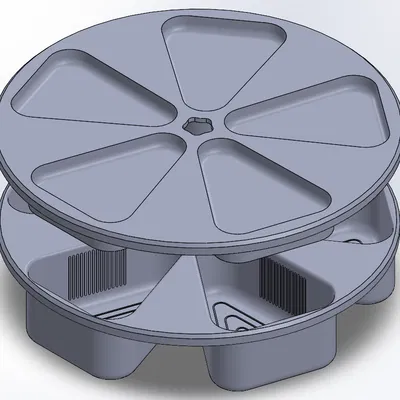 Khuôn Onigiri (Onigiri mold) tam giác cân – làm 5 cái cùng lúc