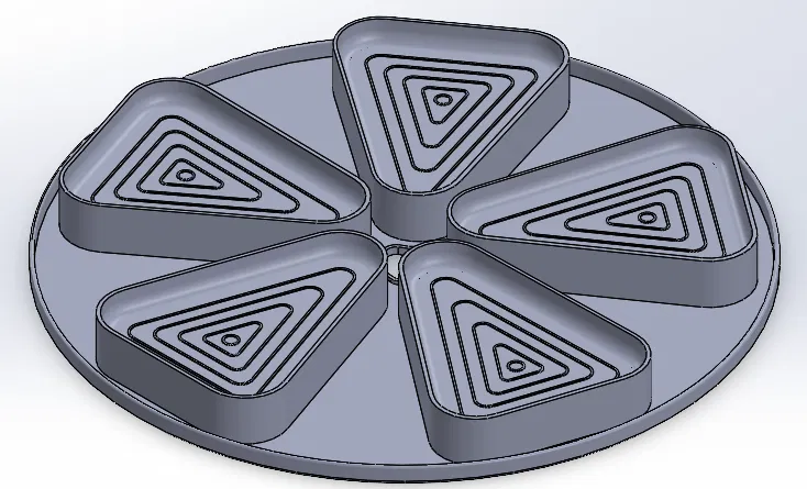 Khuôn Onigiri (Onigiri mold) tam giác cân – làm 5 cái cùng lúc - Image 2