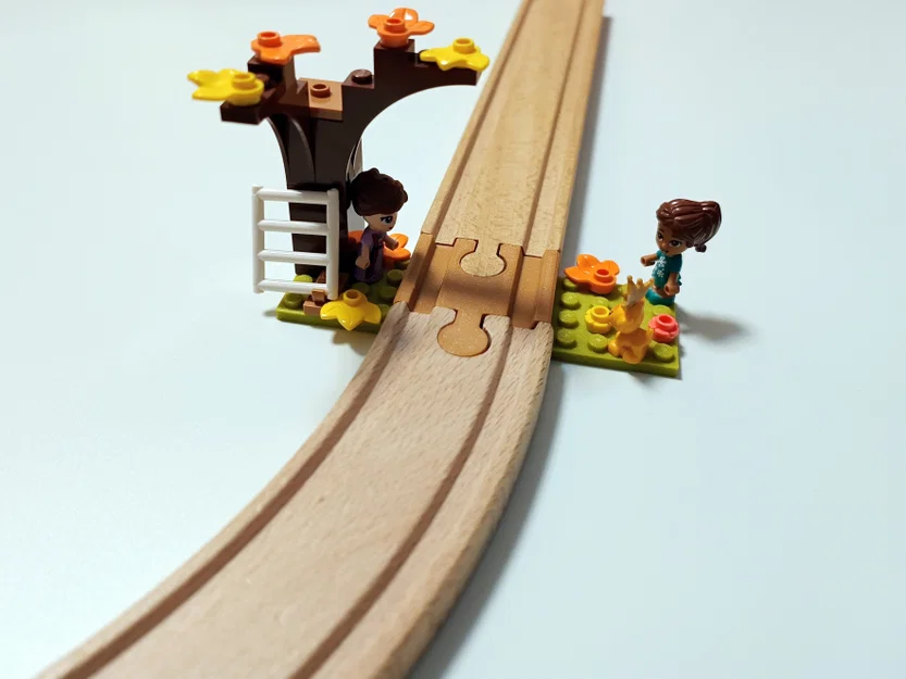 Đường Ray Tàu Hỏa Kết Hợp Bảng LEGO Đa Năng - Image 3