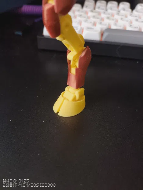 Mẫu Chân Móng Vuốt Đơn Giản In 3D Cho Mô Hình Dummy 13 - Image 1