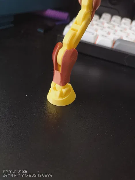 Mẫu Chân Móng Vuốt Đơn Giản In 3D Cho Mô Hình Dummy 13 - Image 2