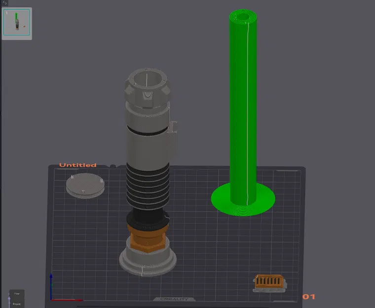 Lightsaber Thu Gọn Cải Tiến (Improved Collapsing Lightsaber) - Image 1