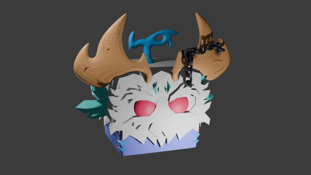 Trái Yeti (Yeti fruit) - Blox Fruits (Roblox) | File STL - Image 1