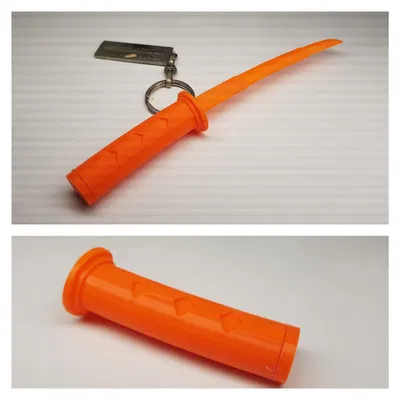 Móc Khóa Katana Thu Gọn Độc Đáo In 3D