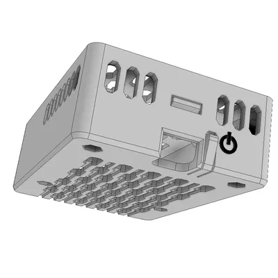 Vỏ Case Raspberry Pi 5 Tản Nhiệt Tốt, Bảo Vệ An Toàn