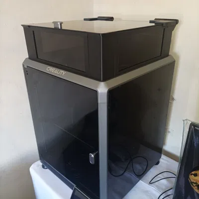 Nâng Cấp Máy In 3D K1 Max: Giá Đỡ Cuộn Nhựa Tích Hợp