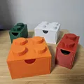 Ngăn kéo để bàn xếp chồng phong cách LEGO (1x2 & 2x2) - Thumbnail 2