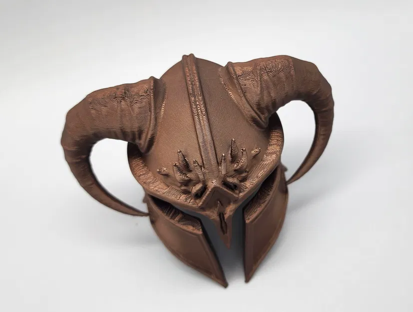 Mô Hình Mũ Bảo Hiểm Sừng Phong Cách Skyrim Miniature - Image 3