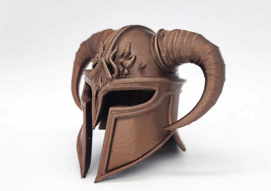 Mô Hình Mũ Bảo Hiểm Sừng Phong Cách Skyrim Miniature - Image 5