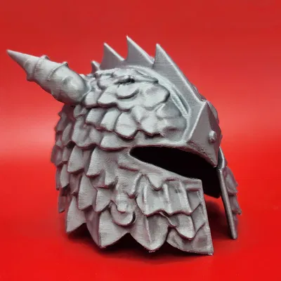 Nón Trụ Rồng Fantasy - Mô Hình In 3D Độc Đáo