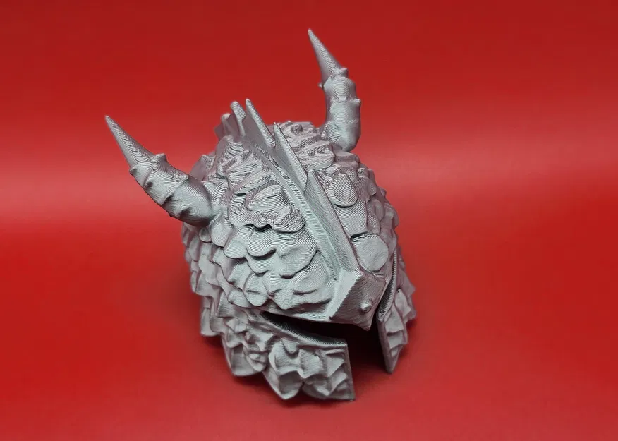 Nón Trụ Rồng Fantasy - Mô Hình In 3D Độc Đáo - Image 3