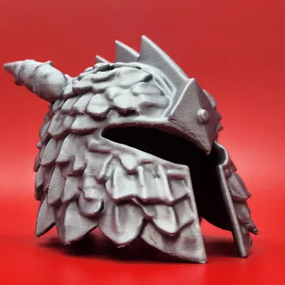 Nón Trụ Rồng Fantasy - Mô Hình In 3D Độc Đáo