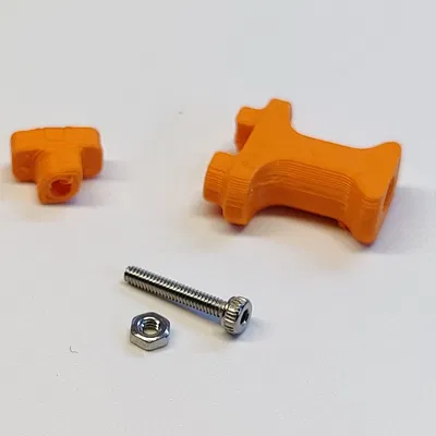 Móc T-Nut bắt vít đơn giản cho Ikea Skadis