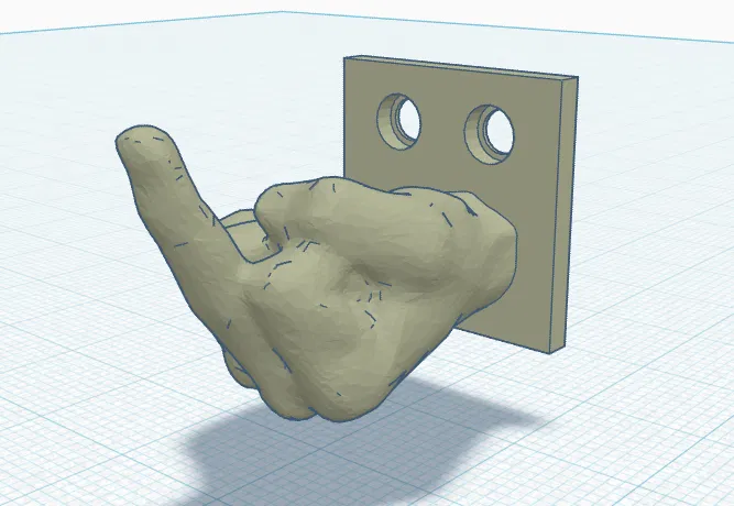 Móc Treo Tường Hình Bàn Tay "Funny Hanger" Độc Đáo - Image 2