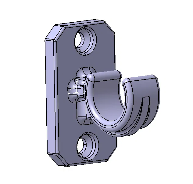 Giá đỡ thanh rèm Cafehaus/Gardinenstange/Bistrogardine D12mm (11,6mm) - Image 3