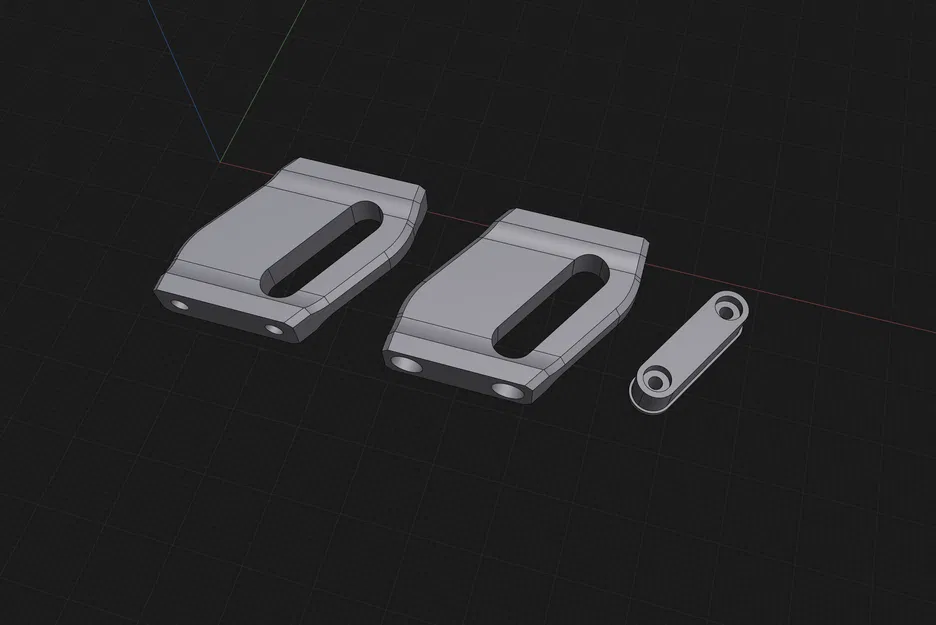 Gá camera DJI O4 Pro cho ImpulseRC APEX EVO (camera mount) - Image 2