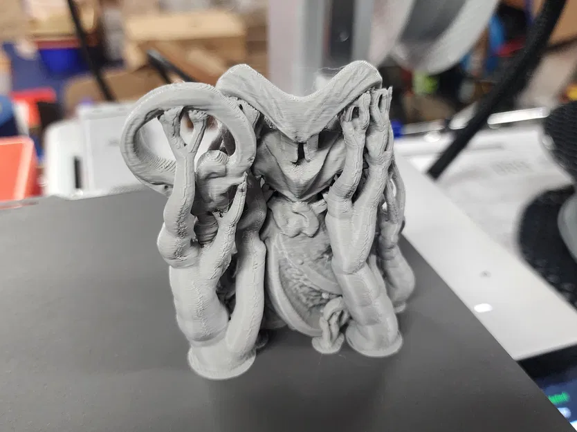 Tượng Pháp Sư Nguyên Tố - Mô Hình RPG 3D - Image 5