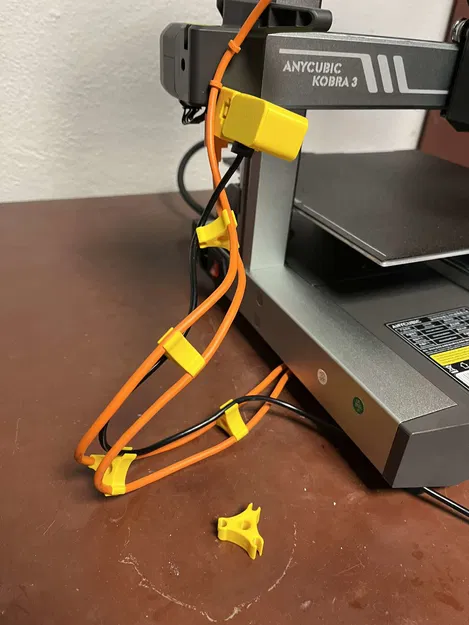 Kẹp giữ dây cáp Anycubic Kobra 3 (Anycubic Kobra 3 cable clip) - Image 3