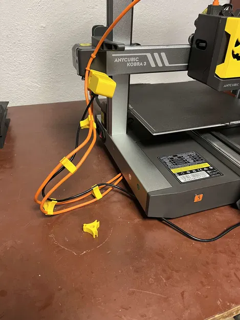 Kẹp giữ dây cáp Anycubic Kobra 3 (Anycubic Kobra 3 cable clip) - Image 4