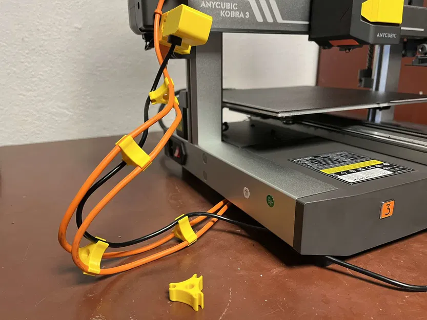 Kẹp giữ dây cáp Anycubic Kobra 3 (Anycubic Kobra 3 cable clip) - Image 5