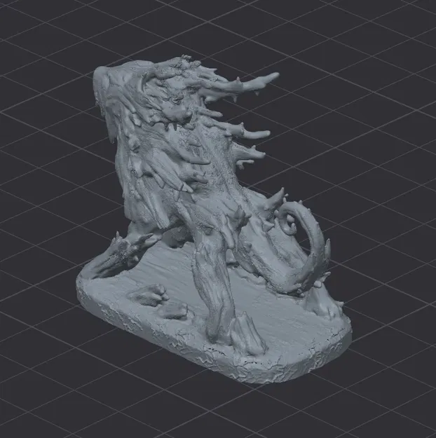 Forest Hound: Mô hình Sinh Vật Rừng Nguyên Tố 3D - Image 4