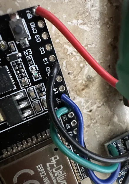 Hộp ESP32 (wroom32) + Level Shifter cho WLED, Neopixel - Image 7