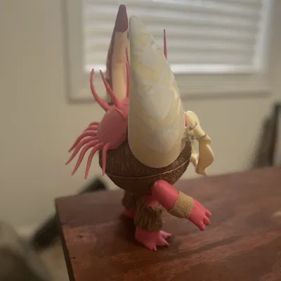 Tù Trưởng Kakamora (Moana) – Dùng dừa thật!