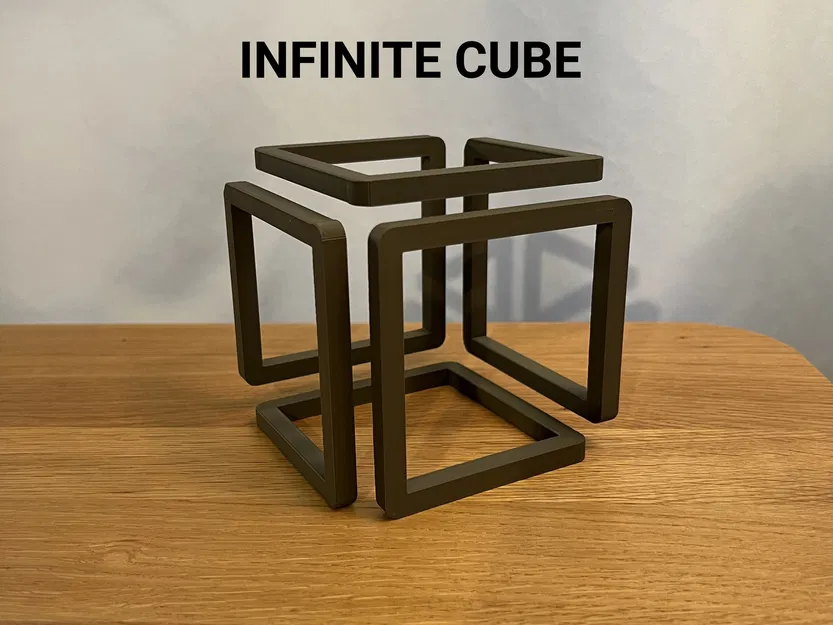 Infinite Cube – Khối Lập Phương Vô Tận 111mm Tối Giản - Image 1