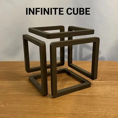 Infinite Cube – Khối Lập Phương Vô Tận 111mm Tối Giản