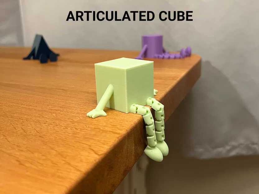 Articulated Cube Buddy – Bạn Khối Lập Phương Khớp Nối - Image 1