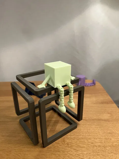 Articulated Cube Buddy – Bạn Khối Lập Phương Khớp Nối - Image 2