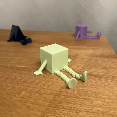 Articulated Cube Buddy – Bạn Khối Lập Phương Khớp Nối