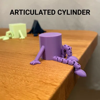 Articulated Cylinder Buddy – Bạn Trụ Khớp Nối Dễ Thương